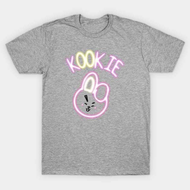 Glowing Kookie T-Shirt by monica2003